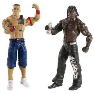 WWE® BATTLE PACK® JOHN CENA® vs. R TRUTH™ Figures   Shop.Mattel 