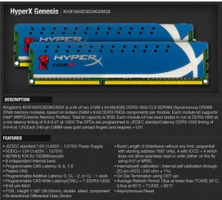 Buy the Kingston HyperX 8GB Desktop Memory Kit .ca