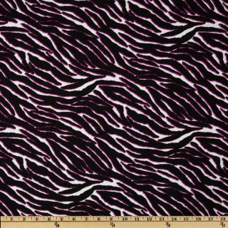 Chic Bebe Zebra White/Pink/Black   Discount Designer Fabric   Fabric 
