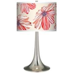 Red, Tropical Table Lamps By  