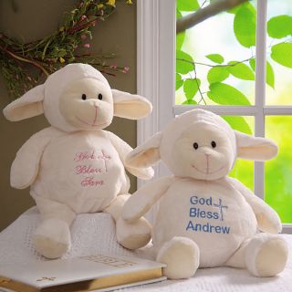 5241   Baptism Blessings Personalized Baby Lamb 