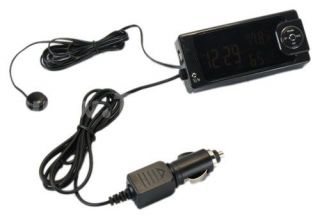 Car Digital Thermometer with Calendar Alarm Clock   Tmart