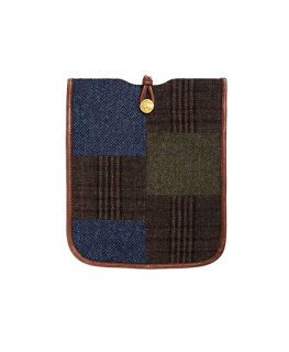 Wool Patchwork iPad Case   Brooks Brothers