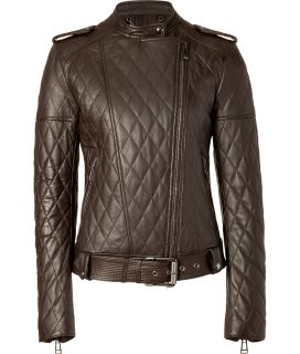 Belstaff Mahogany Leyton Quilted Leather Jacket  Damen  Jacken 