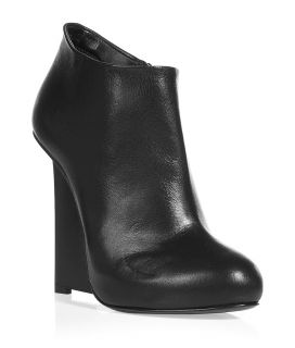 Giuseppe Zanotti Black Leather Wedges  Damen  Schuhe   