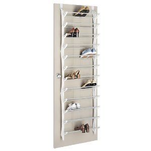 Newly listed NEW Whitmor Over The Door Shoe Rack White 36 pair 