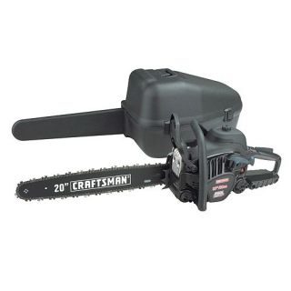 Craftsman 50 cc 20 Gas Chain Saw   Case Included   Outlet