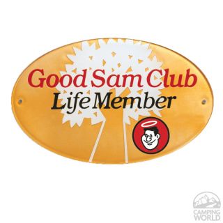 Good Sam Club Lifetime Member Plaque   Intersource Enterprises 2013 