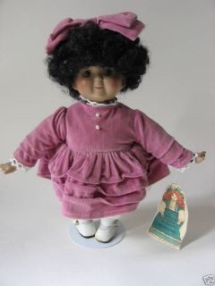 Vintage Victoria Ashlea Porcelain Ethnic Doll Goebel 83
