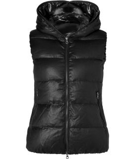 Duvetica Black Febedue Wool Cashmere Down Vest  Damen  Jacken 