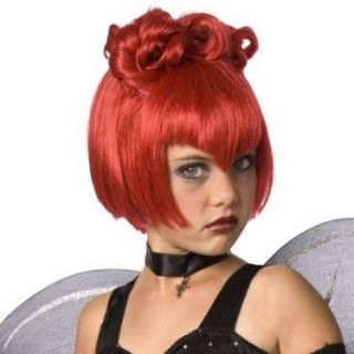 Halloween Costumes Red Wig Child