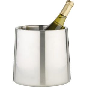 CB2   stainless steel champagne wine bucket  