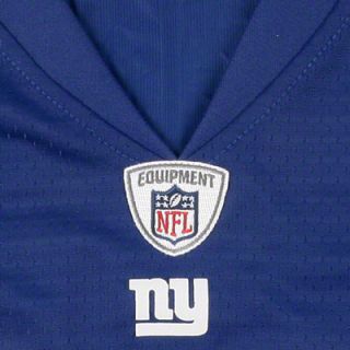 Eli Manning Blue Reebok NFL Premier New York Giants Jersey 