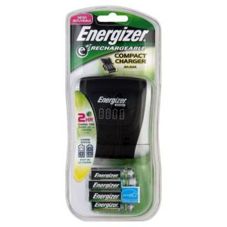 Energizer e2 Rechargeable Charger, Compact, AA/AAA, 1 charger   