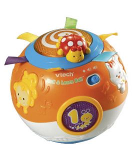 VTech Crawl and Learn Bright Lights Ball   active toys   Mothercare