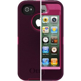 Otterbox iPhone 4 / 4S Defender Series Case   Peony Pink / Deep Plum 
