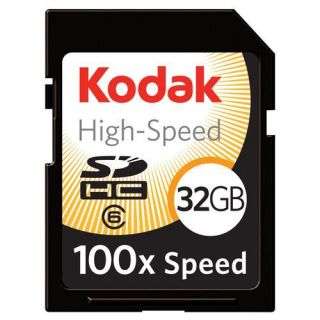 MacMall  Lexar Media 32GB KODAK SDHC High Speed Card KSD32GHSBNA100