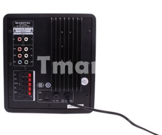 Huihai D 5850 5.1 Channel Speaker Preto (3,5 mm)   br.tmart