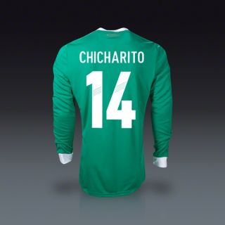 adidas Chicharito Mexico Long Sleeve Home Jersey  SOCCER