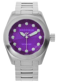 Android AD471BPU Watches,Purple Dial Stainless Steel, Mens Android 