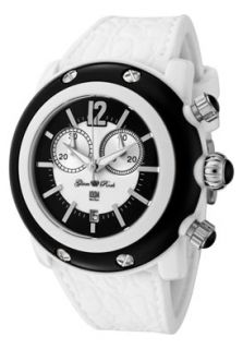 Glam Rock GRD25106 Watches,Womens Miami Beach Chronograph White 