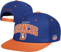 Denver Broncos Mitchell & Ness Throwback Arch with Logo Snapback Hat