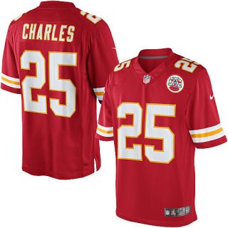 Mens Nike Kansas City Chiefs Jamaal Charles Limited Team Color Jersey 
