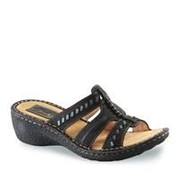FootSmart Reviews Clarks Artisan Womens Owl Boost Slide Sandals 