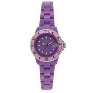 Toy Watch Unisex Violet Fluo Small Steel Bezel Watch