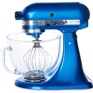 Artisan mixer electric blue glass bowl   KITCHEN AID   Food mixers 