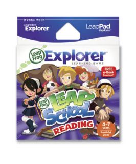 LeapFrog Leapster Explorer Software   LeapSchool Reading   learning 