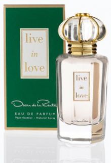 Oscar De La Renta Live In Love Eau De Parfum Spray 50ml   Free 