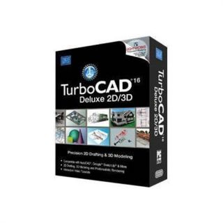MacMall  IMSI TurboCAD Deluxe 2D/3D   ( v. 16 )   complete package 