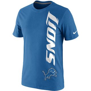 Detroit Lions Tees Mens Nike Detroit Lions Endzone T Shirt