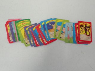 VINTAGE CHILDRENS CHILD GAMES NOAHS ARK ANIMALS CARDS