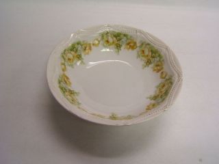 PK Silesia Porcelain Konigszelt 1866 1918 Bowl Roses