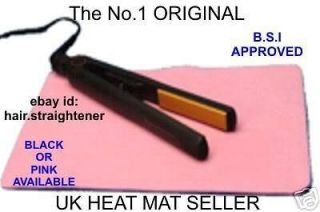 Pink Heat Proof Mat For GHD Hair Straighteners NEW