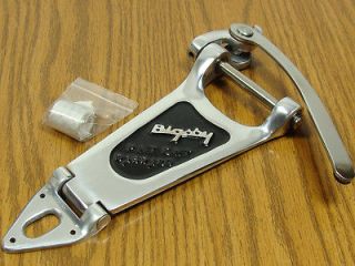   Bigsby USA LEFTY B6 Vibrato Tailpiece Nickel for Large Arch Top Guitar