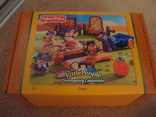 Fisher Price Little People Thanksgiving Celebration Set   NEW IN BOX