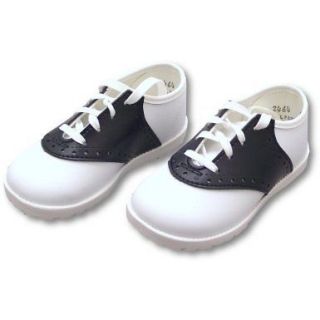 SADDLE SHOES Boys or Girls Infant & Toddler NAVY BLUE AND WHITE Size 1 