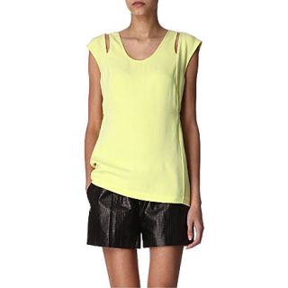 Racerback silk top   ALEXANDER WANG   Tops   NEW IN   Womenswear 