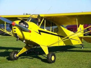 Giant 1/2 Scale Piper J 3 Cub Plans,Template​s, Instructions
