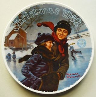 Norman Rockwell CHRISTMAS COURTSHIP   1982 Limited Edition