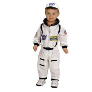 Halloween Costumes NASA Jr. Astronaut Suit White Toddler Costume