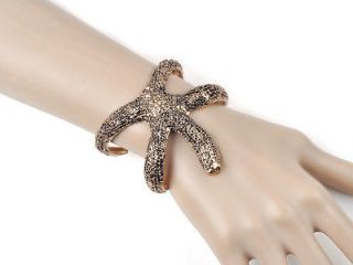 New Punk Rock Gothic Party Cosplay Vintage Sea Star Cuff Bracelet 