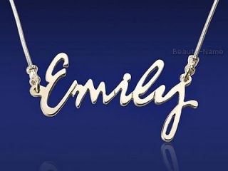 Customized Name Necklace, put Your Name in Font Preview