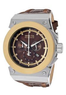 Invicta 10954 Watches,Mens Akula/Reserve Chronograph Brown Textured 