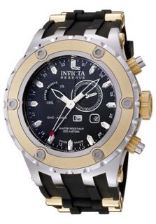 Invicta 6204 Watches,Mens Reserve Multi Function Black Dial Black 