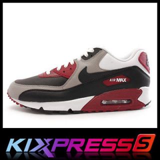 Nike Air Max 90 [325018 047] Running Grey/Black Bur​gundy