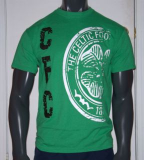 Glasgow Celtic FC Fox Style T Shirt Tee (Green)